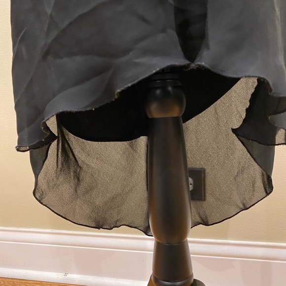 Be Smart Cocktail Cowl Neck Midi Dress Junior 3/4 - Picture 4 of 6